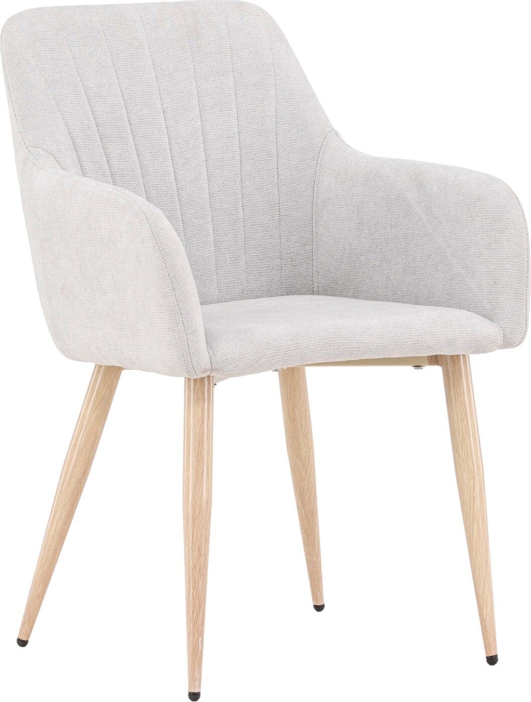 Comfort matstol - Ljusgr