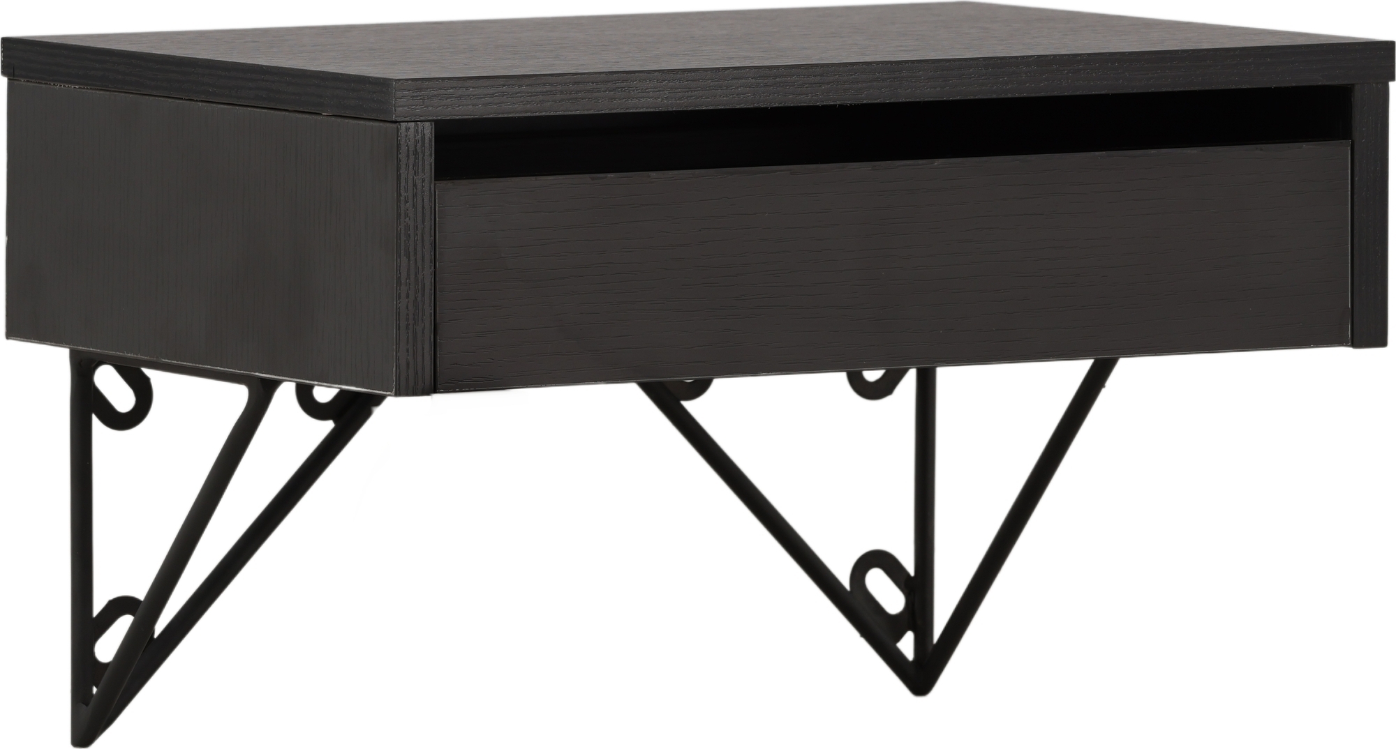 Holy sidobord 41 x 30 cm - Svart