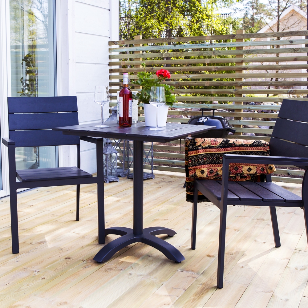 Colorado cafèbord - Svart Colorado cafèbord - Svart