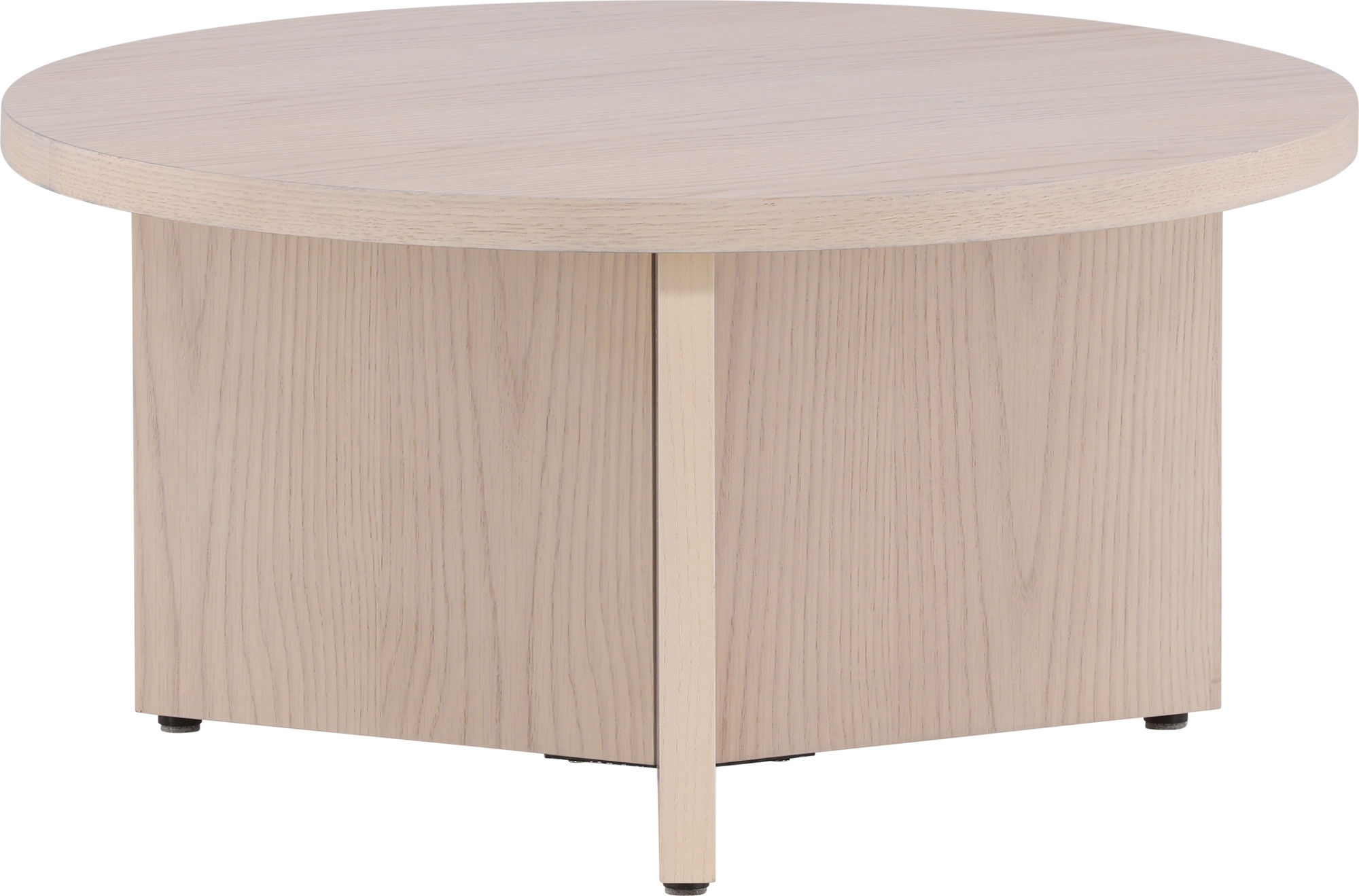 Melker soffbord 85 cm- Whitewash