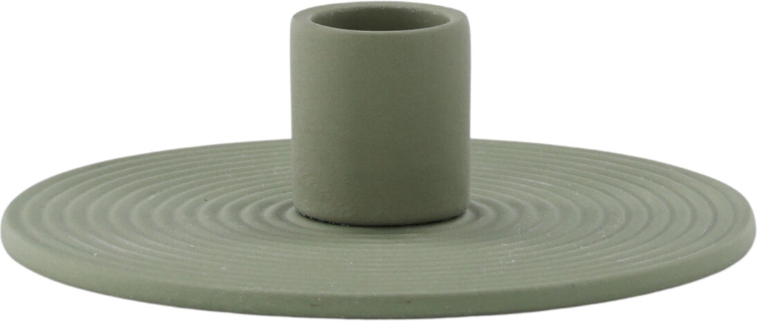 Dia kandelaar 12 x 4 cm - Groen Dia kandelaar 12 x 4 cm - Groen