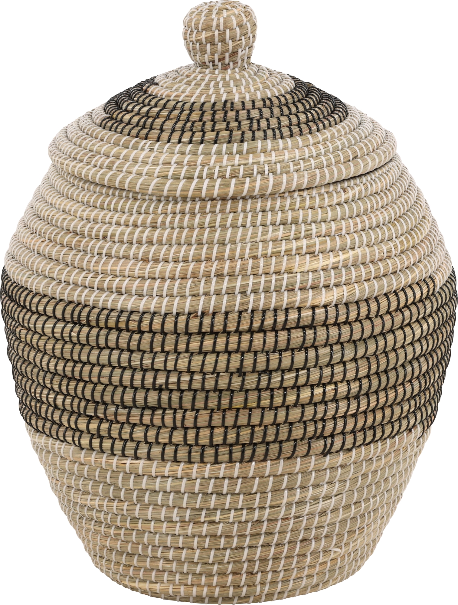 Chennai korg Ø33 cm - Beige/sjögräs Chennai korg Ø33 cm - Beige/sjögräs