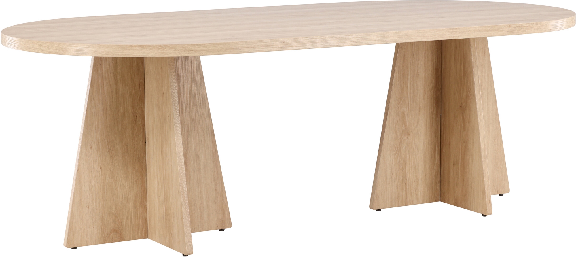 Bootcut matbord 230 x 115 cm - Whitewash