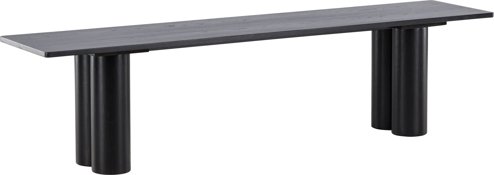 Olivia b�nk 180 cm - Svart