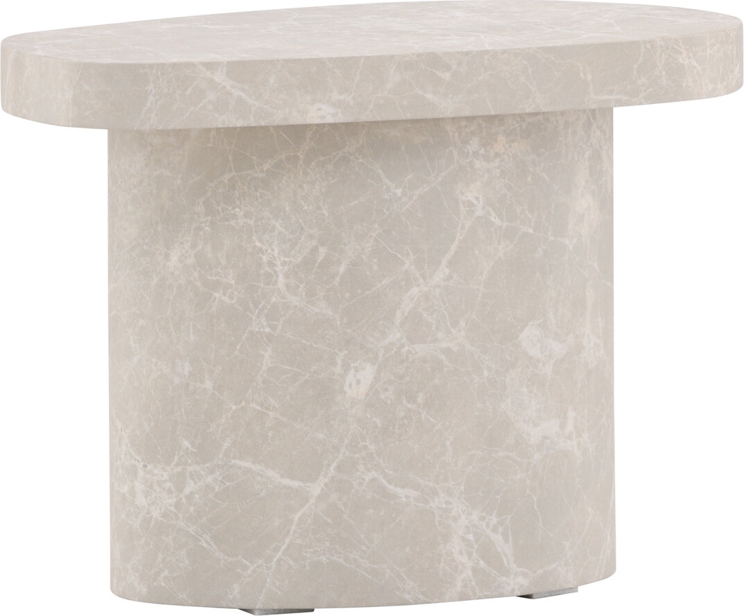 Bstad sidobord 50 x 30 cm - Betongeffekt