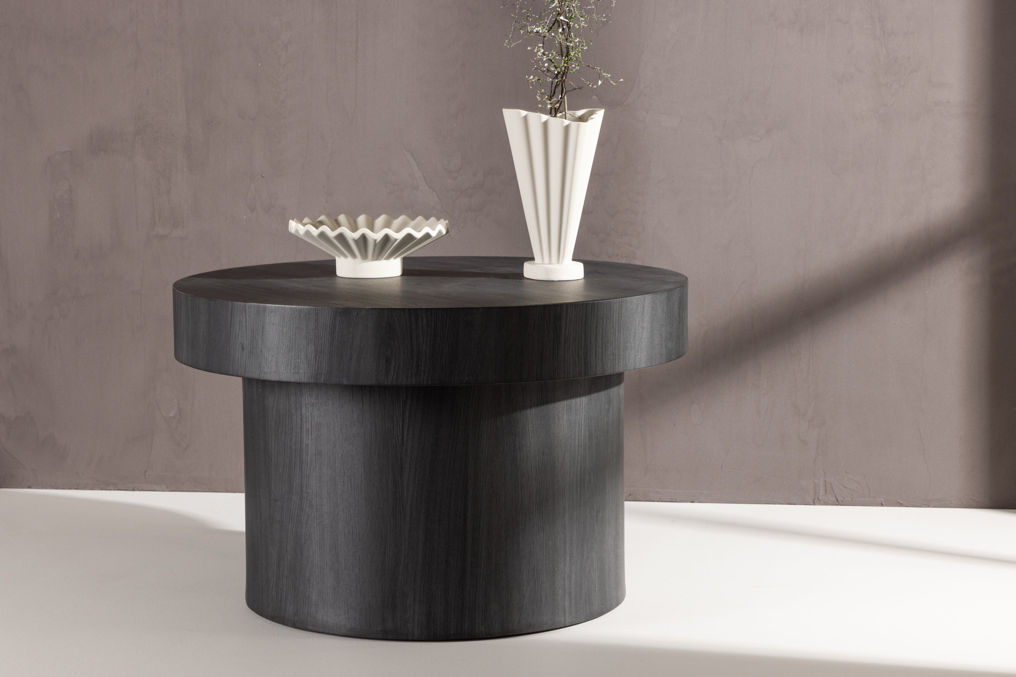 Malung soffbord 80 cm - Svart