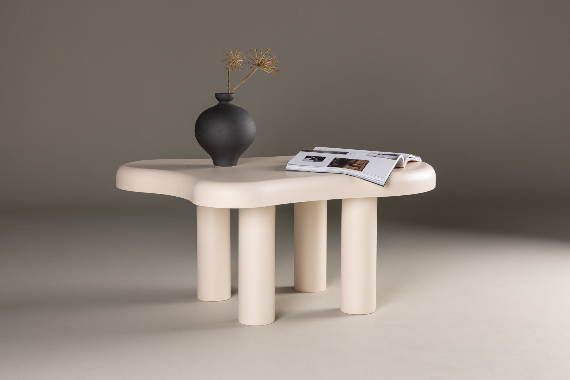 Strmstad soffbord - Vit