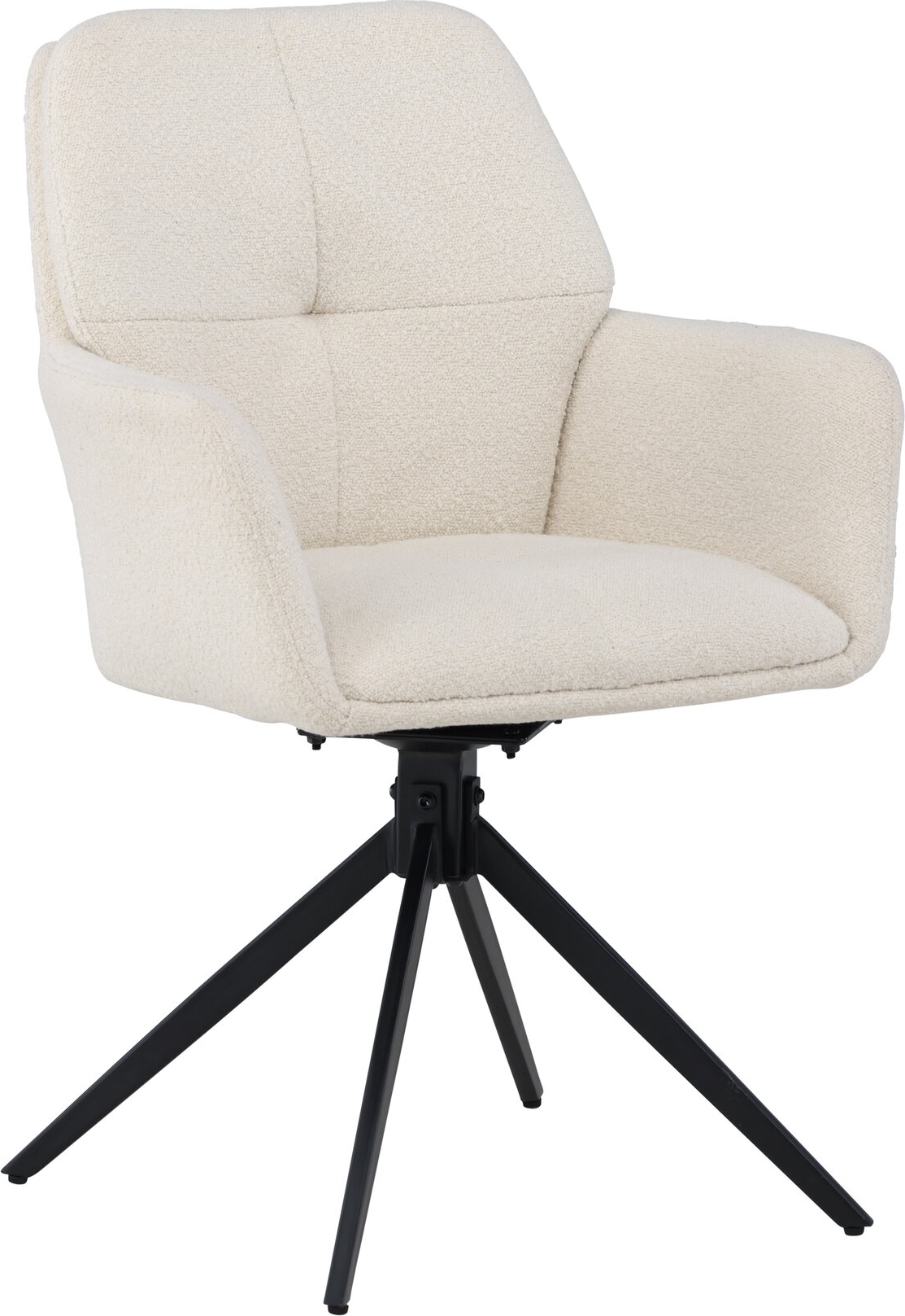 Manchi matstol - Vit/svart