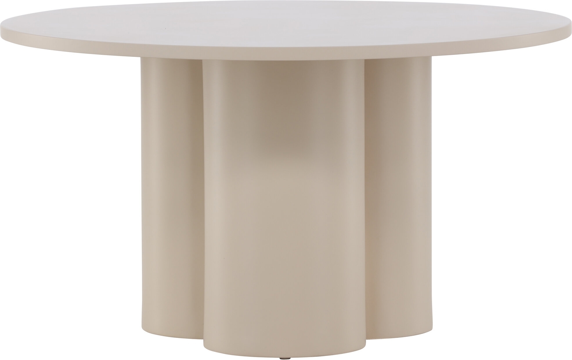 Olivia soffbord 80 cm - Beige