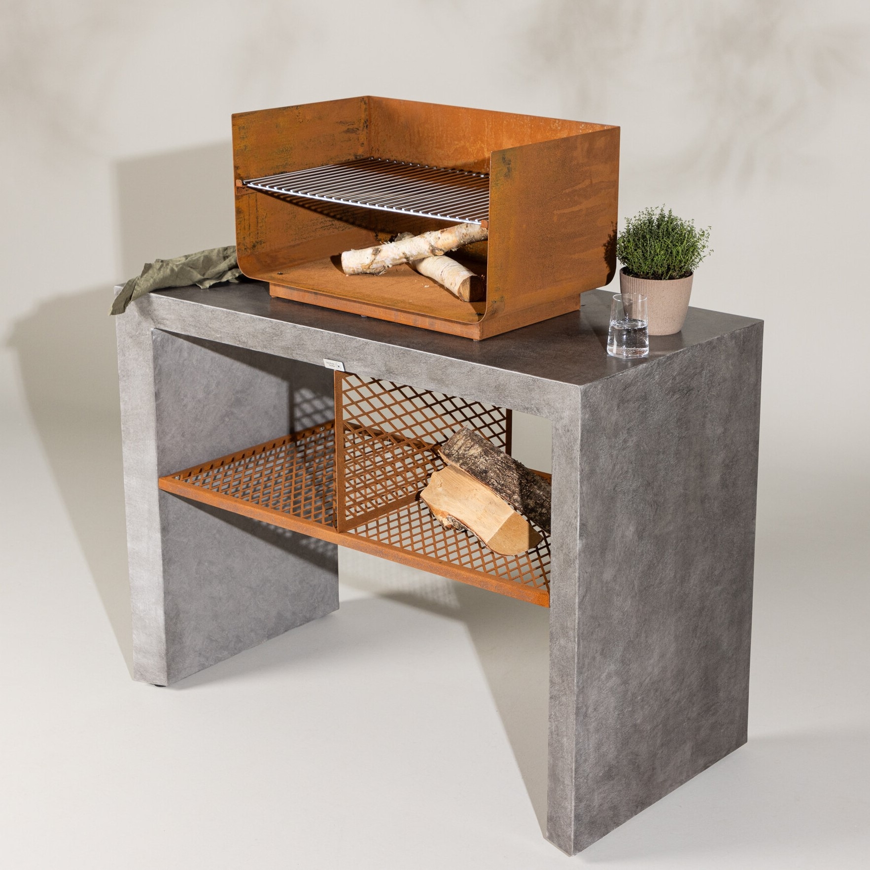 Velas buitenkeuken - Lichtgrijs