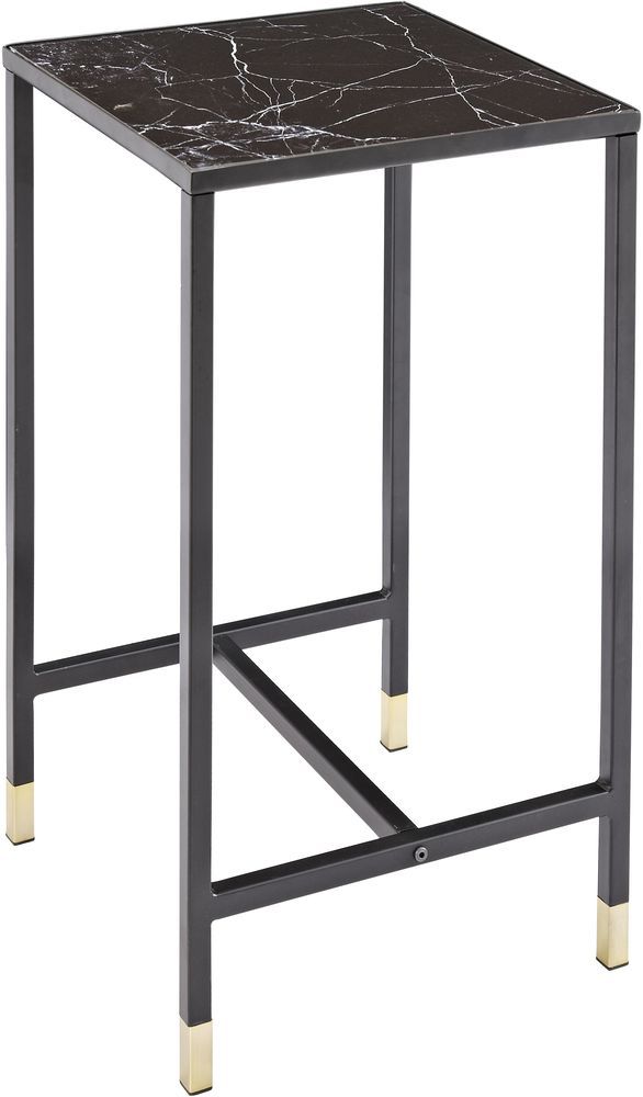 Slope sängbord - Svart/mässing Slope sängbord - Svart/mässing