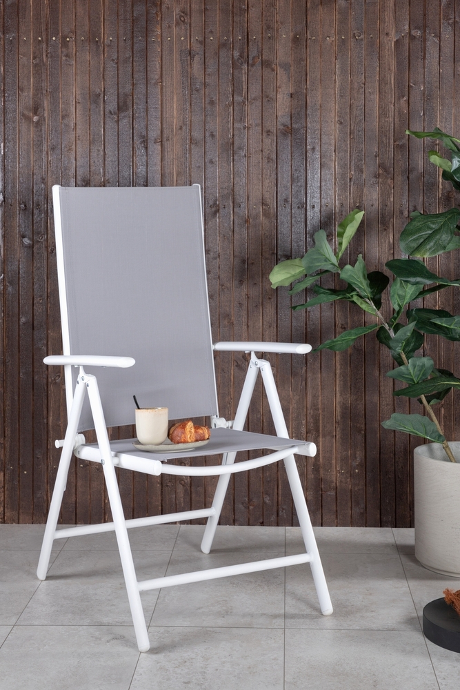 Breakpositie stoel - Grijs/Wit Breakpositie stoel - Grijs/Wit