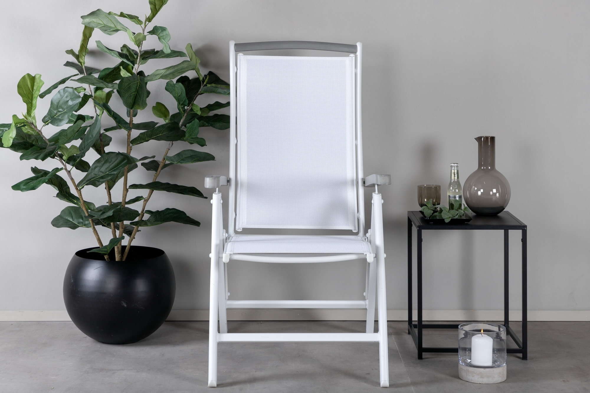 Albany positionsstol - Vit Albany positionsstol - Vit