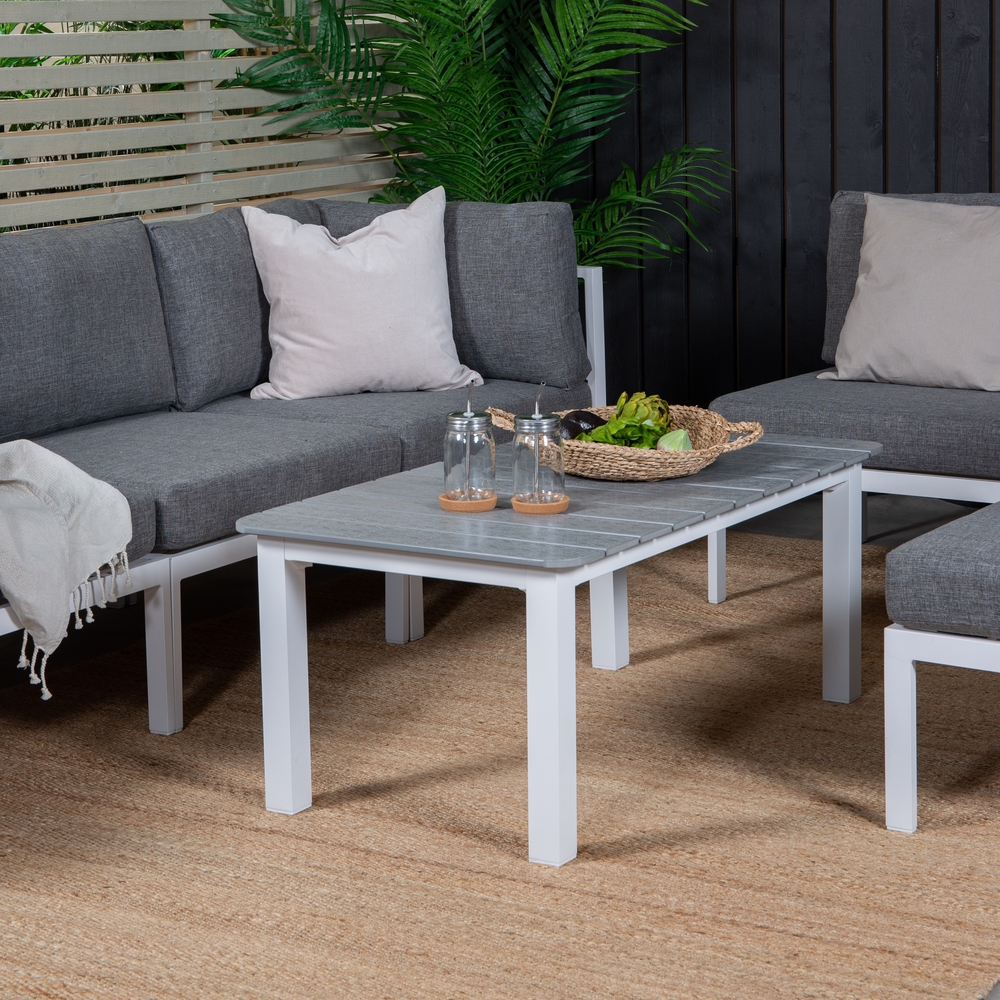 Parma salontafel - Grijs/Wit Parma salontafel - Grijs/Wit