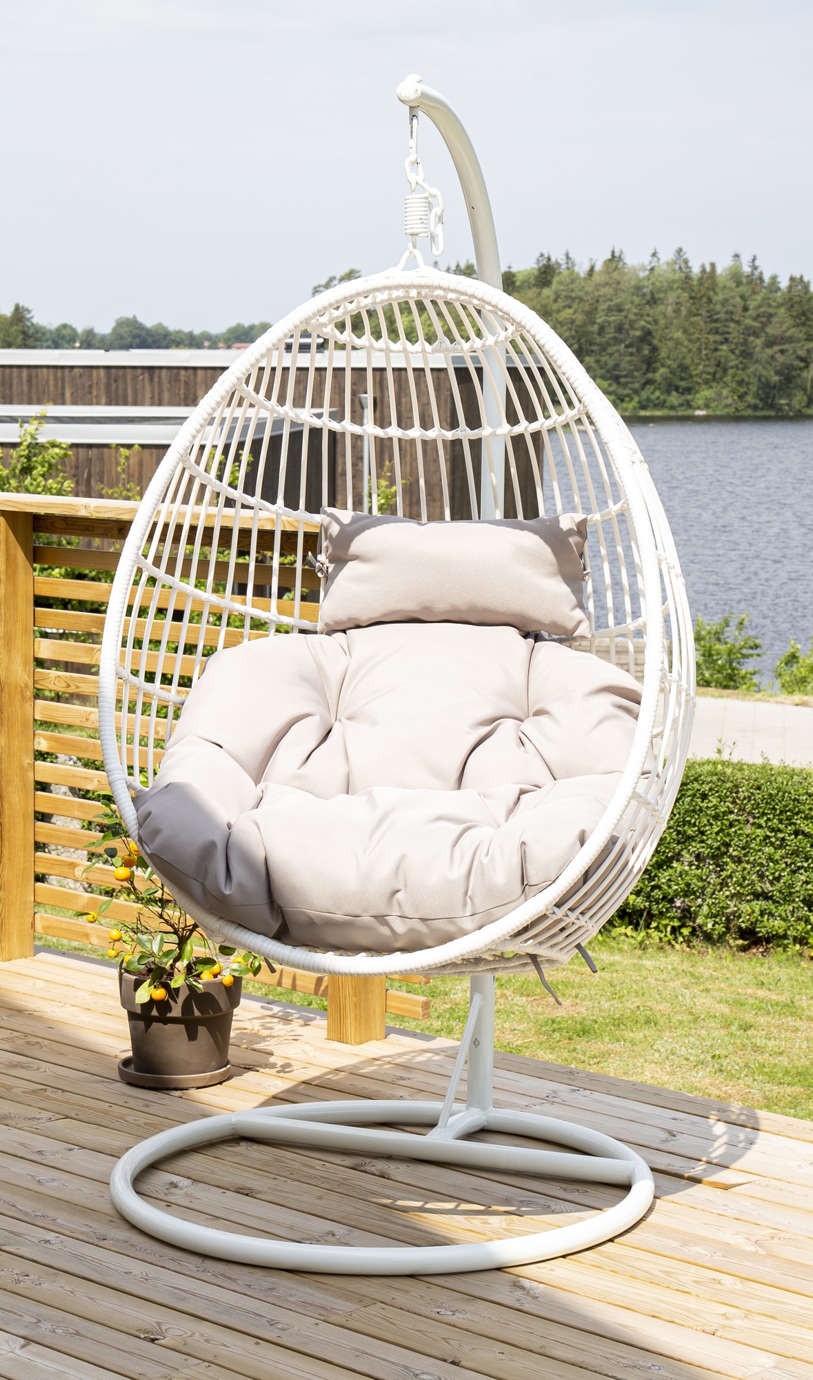 Viga h�ngstol - Vit/gr�