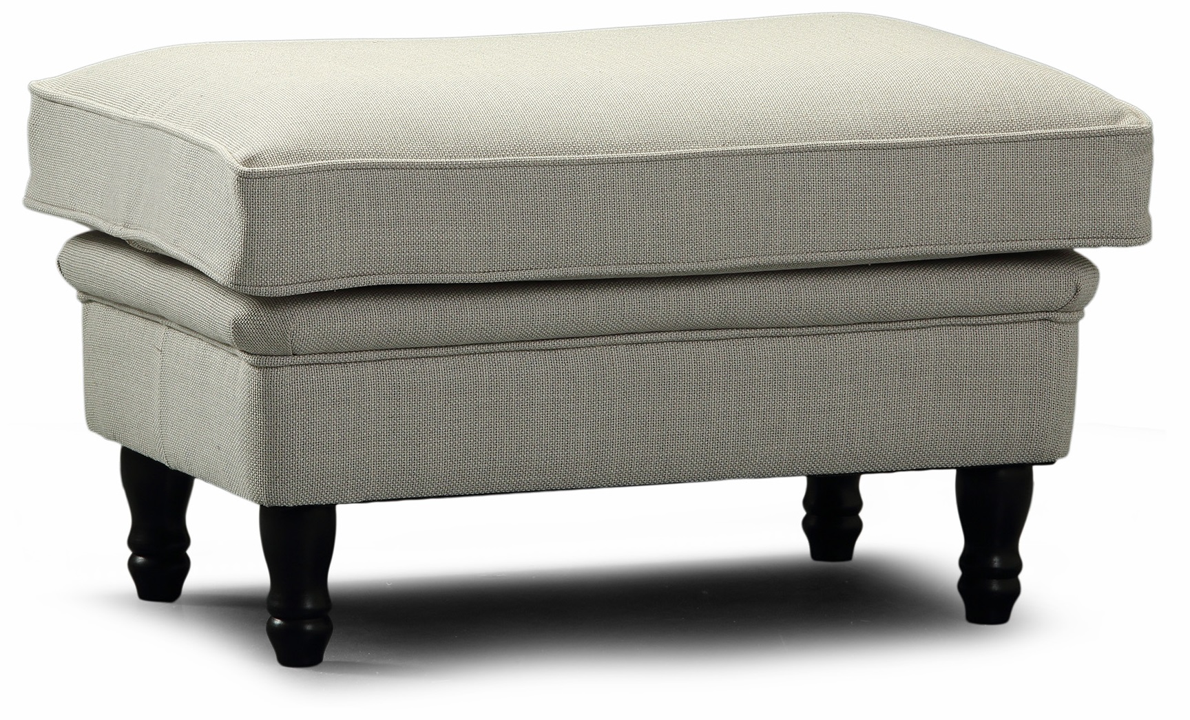 Howard Deluxe Fotpall - Beige