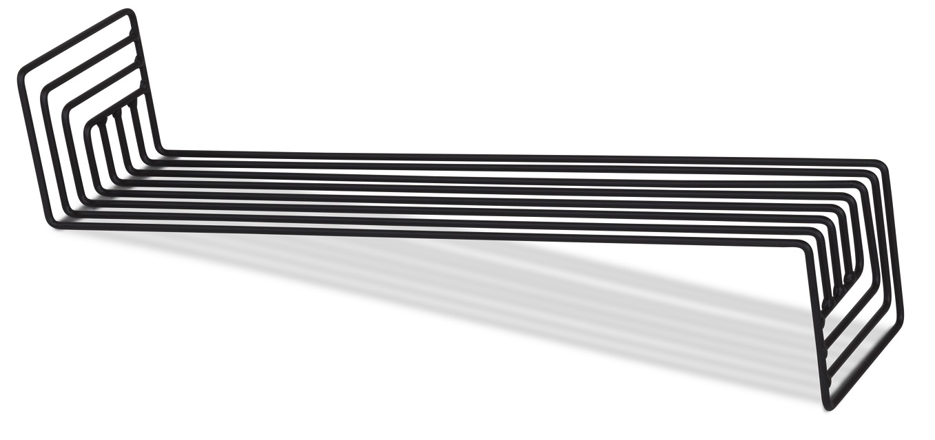 Vera v�gghylla - Svart