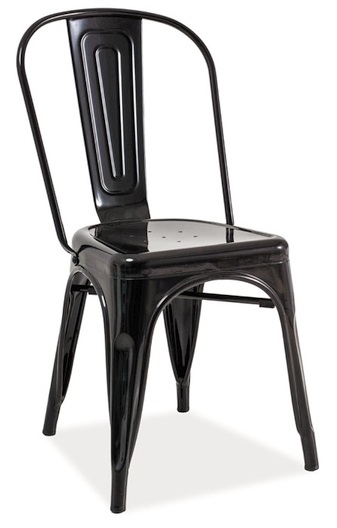 Matstol Industry Ingo i plt - Svart