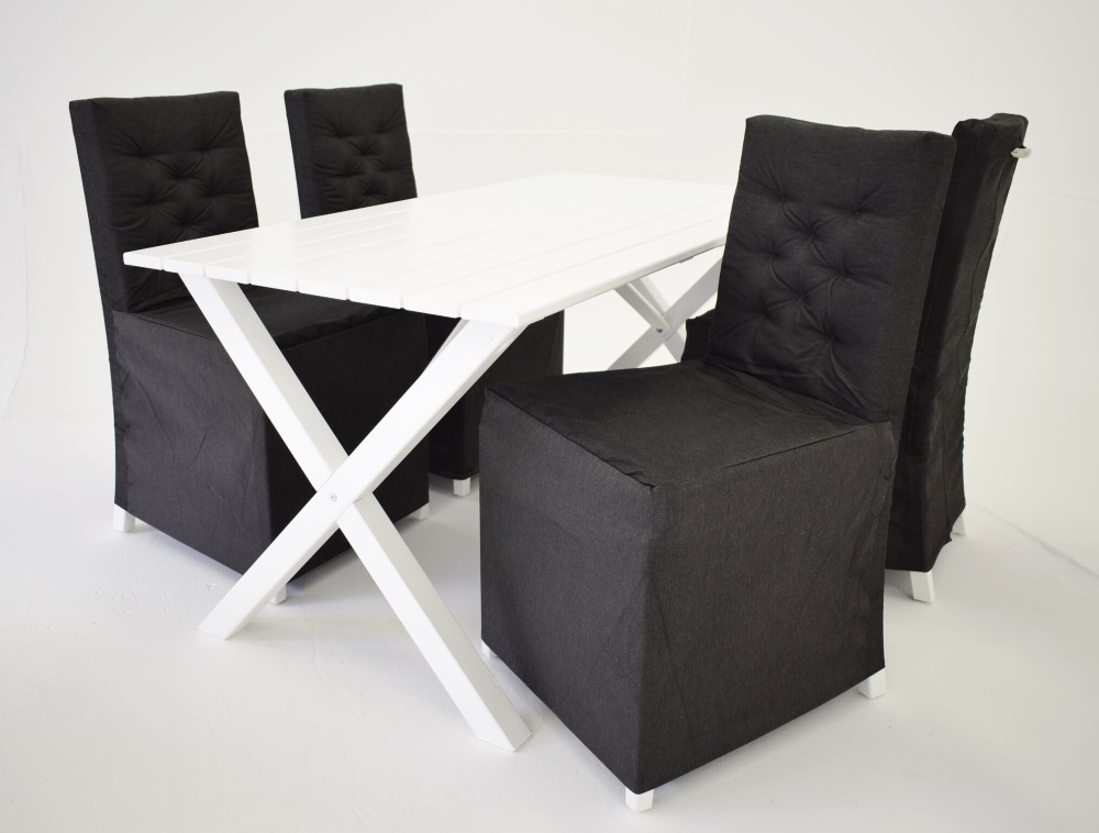 Matgrupp Brixton: Bord inklusive 4 st stolar Matgrupp Brixton: Bord inklusive 4 st stolar