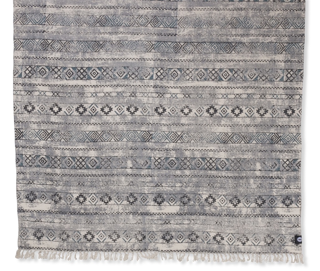 Stentvättad bomullsmatta London - 135x190 cm