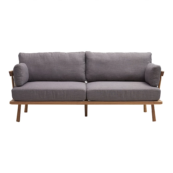 Emma 3-sits soffa - Ek/Gr