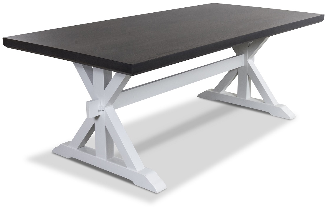 Ventos Matbord - Vit/gr�/brun