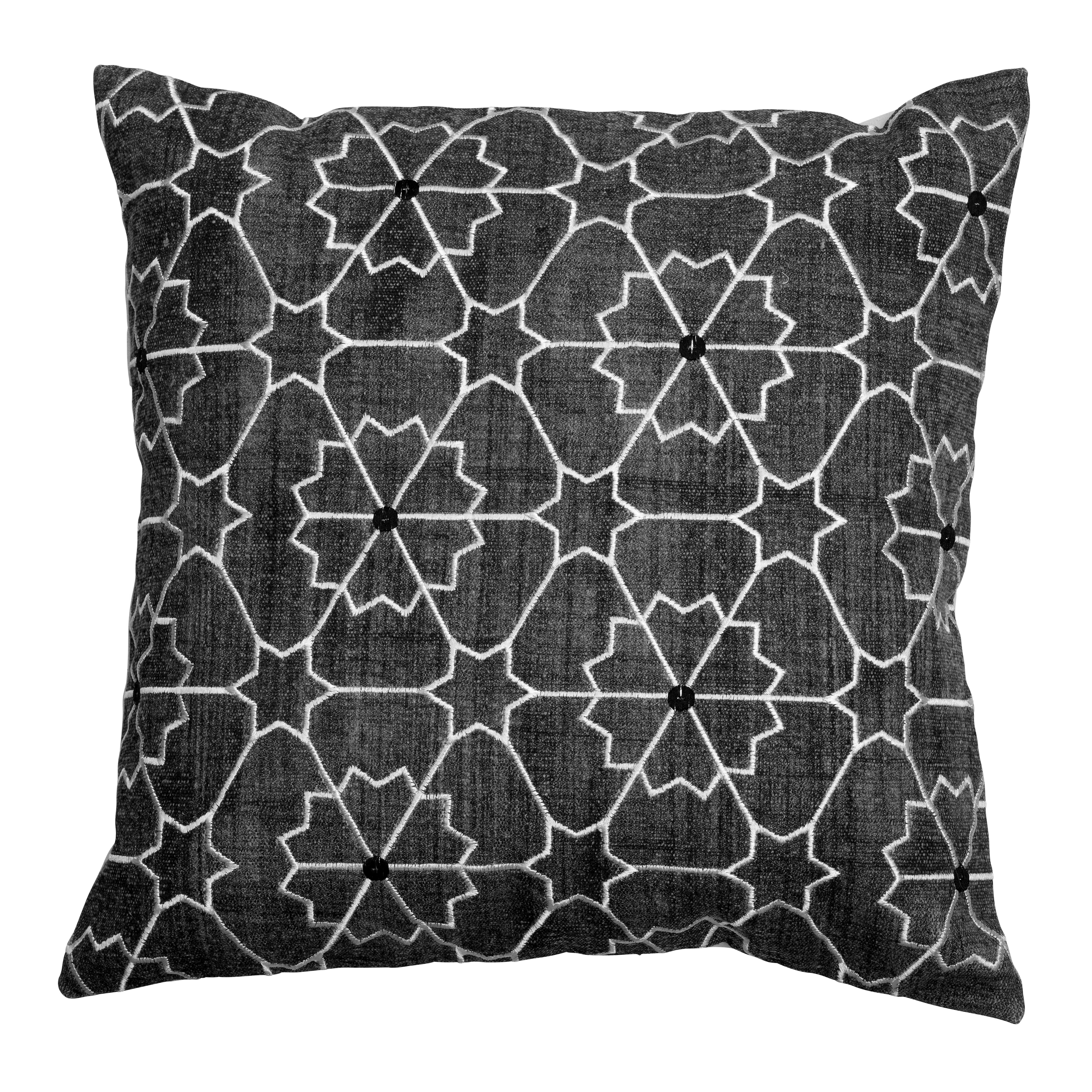 Citra kussenhoes 45x45 cm - Grijs