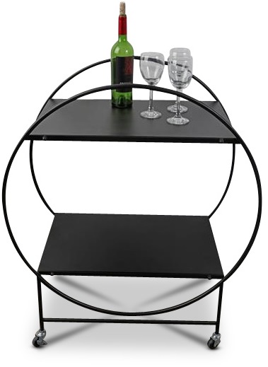 Miami Serveringsvagn - Svart Miami Serveringsvagn - Svart