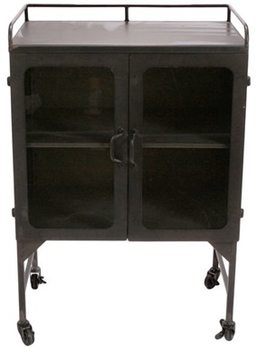 Western- Serveringsvagn (Antik pl�t)