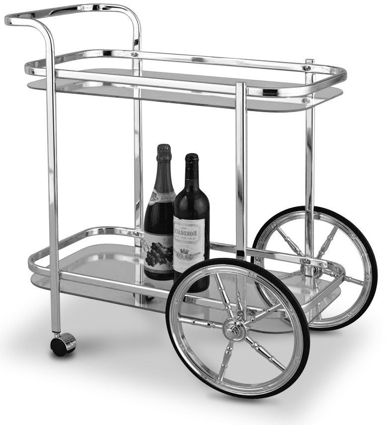 Rochester Serveerwagen in chroom Rochester Serveerwagen in chroom