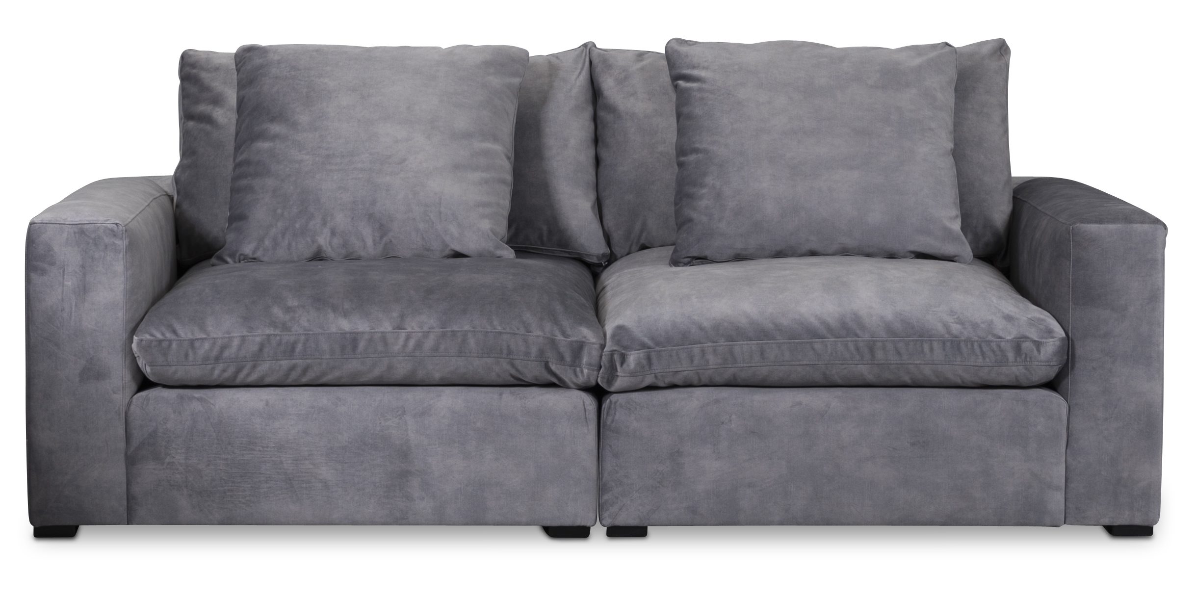 Fiskvik modulsoffa 3-sits soffa - Gr� Adore Velour