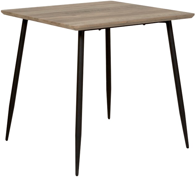 Smokey matbord 80x80 cm - Grå bets Smokey matbord 80x80 cm - Grå bets