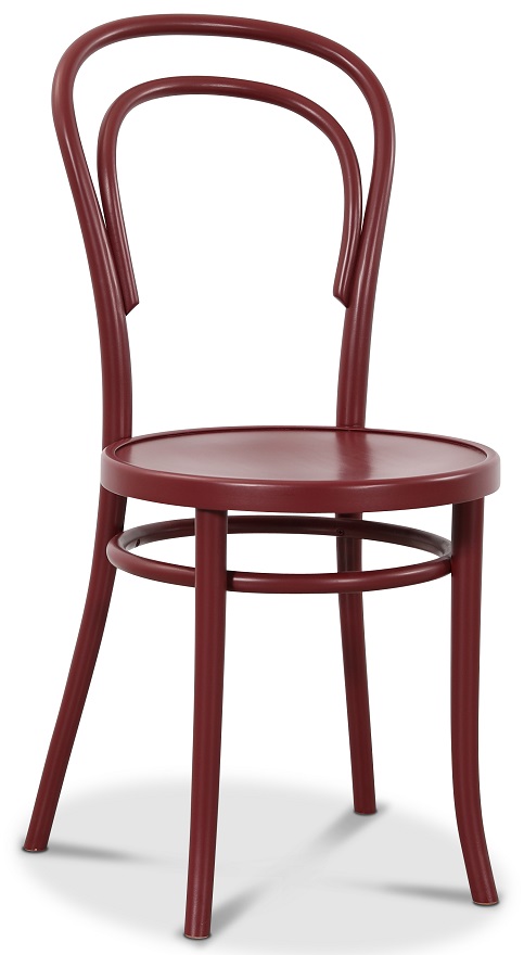 No 14 matstol - Burgundy