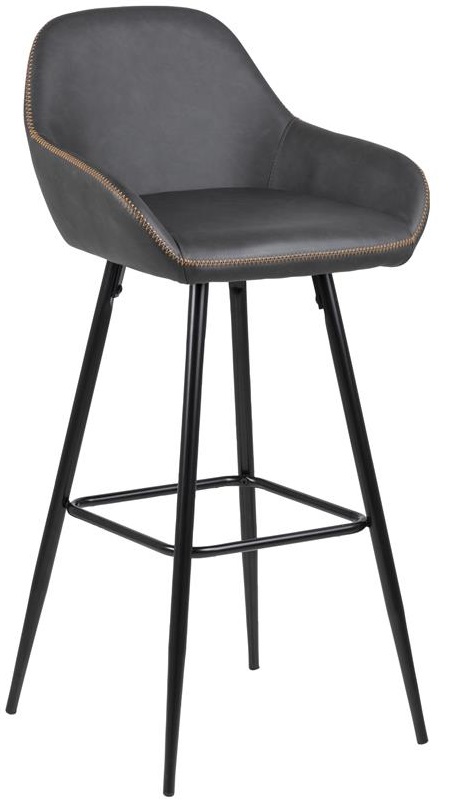 Candis barstol - Antracit PU Candis barstol - Antracit PU
