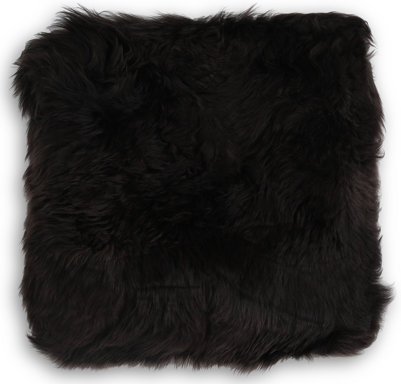 Plaza kuddfodral fårskinn - Mörkbrun Plaza kuddfodral fårskinn - Mörkbrun