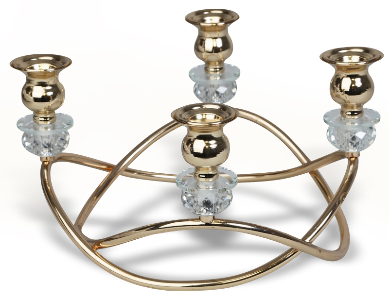 Ljusstake Blinga - Mässing / Diamant Ljusstake Blinga - Mässing / Diamant