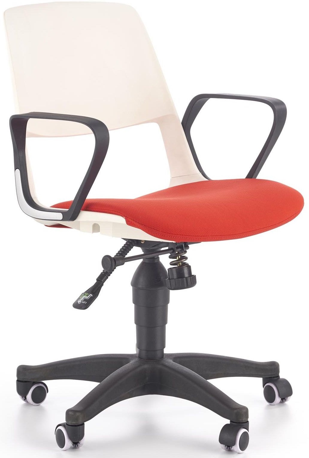 Thorvald kontorsstol - Vit/röd Thorvald kontorsstol - Vit/röd