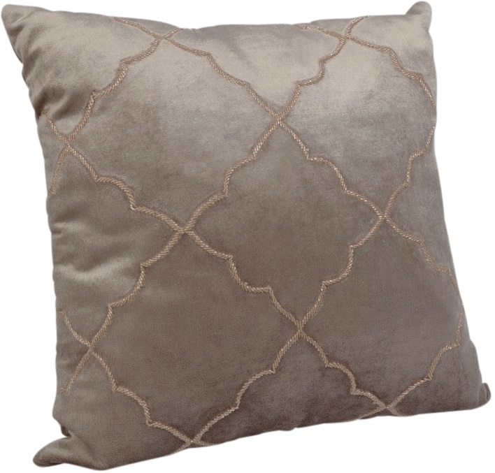 Konvalj prydnadskudde - Brun (Viscose) / Paljetter Konvalj prydnadskudde - Brun (Viscose) / Paljetter