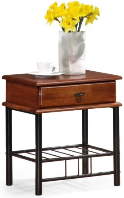 Vivian nachtkastje - antiek kersenhout