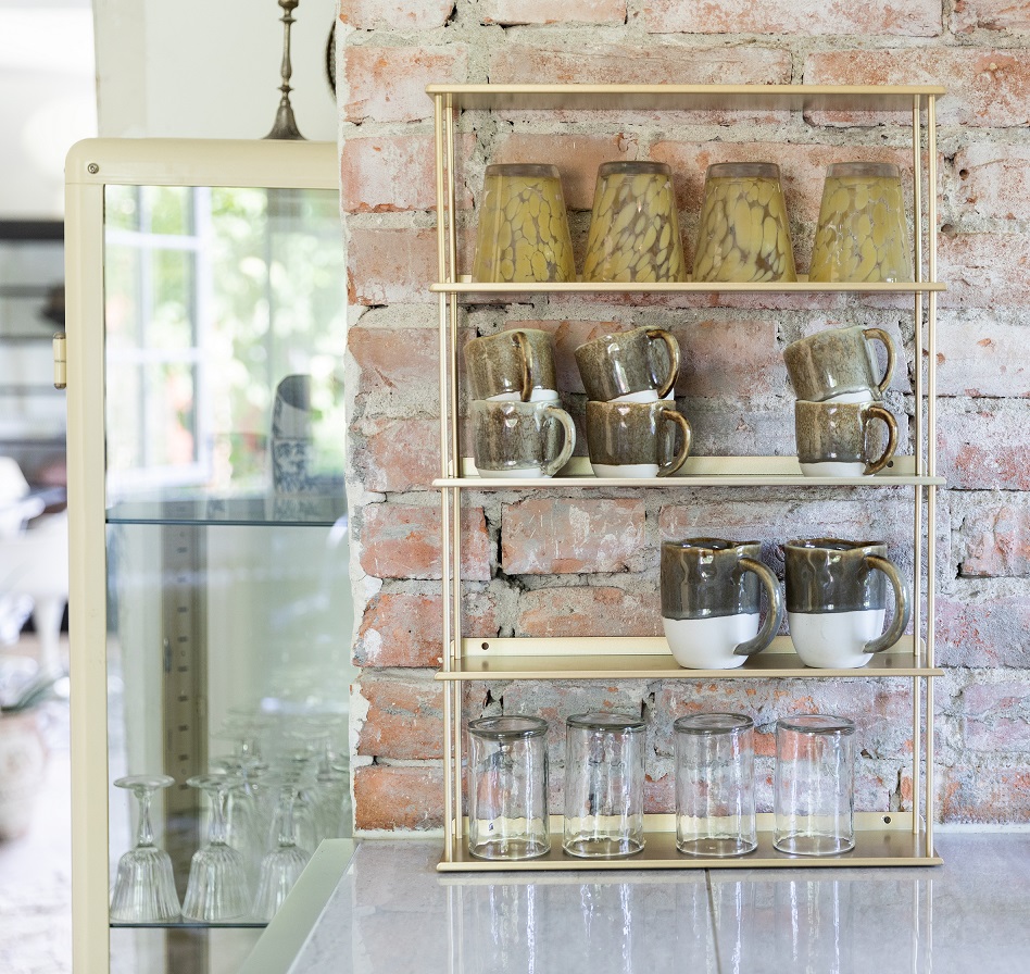 Hylla Elliot H64 cm - Guld Hylla Elliot H64 cm - Guld