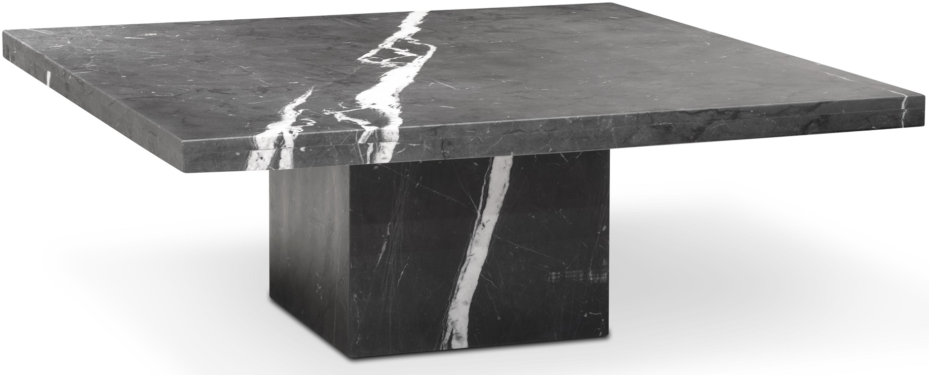 Pegani stort soffbord i marmor 120x120 cm