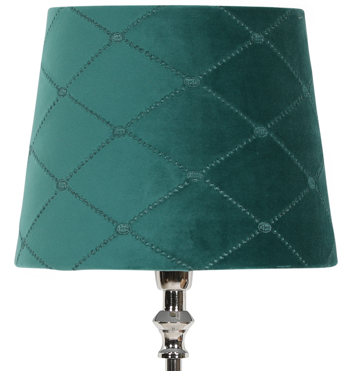 Velvet Diamond lampsk�rm 23 cm - Turkose