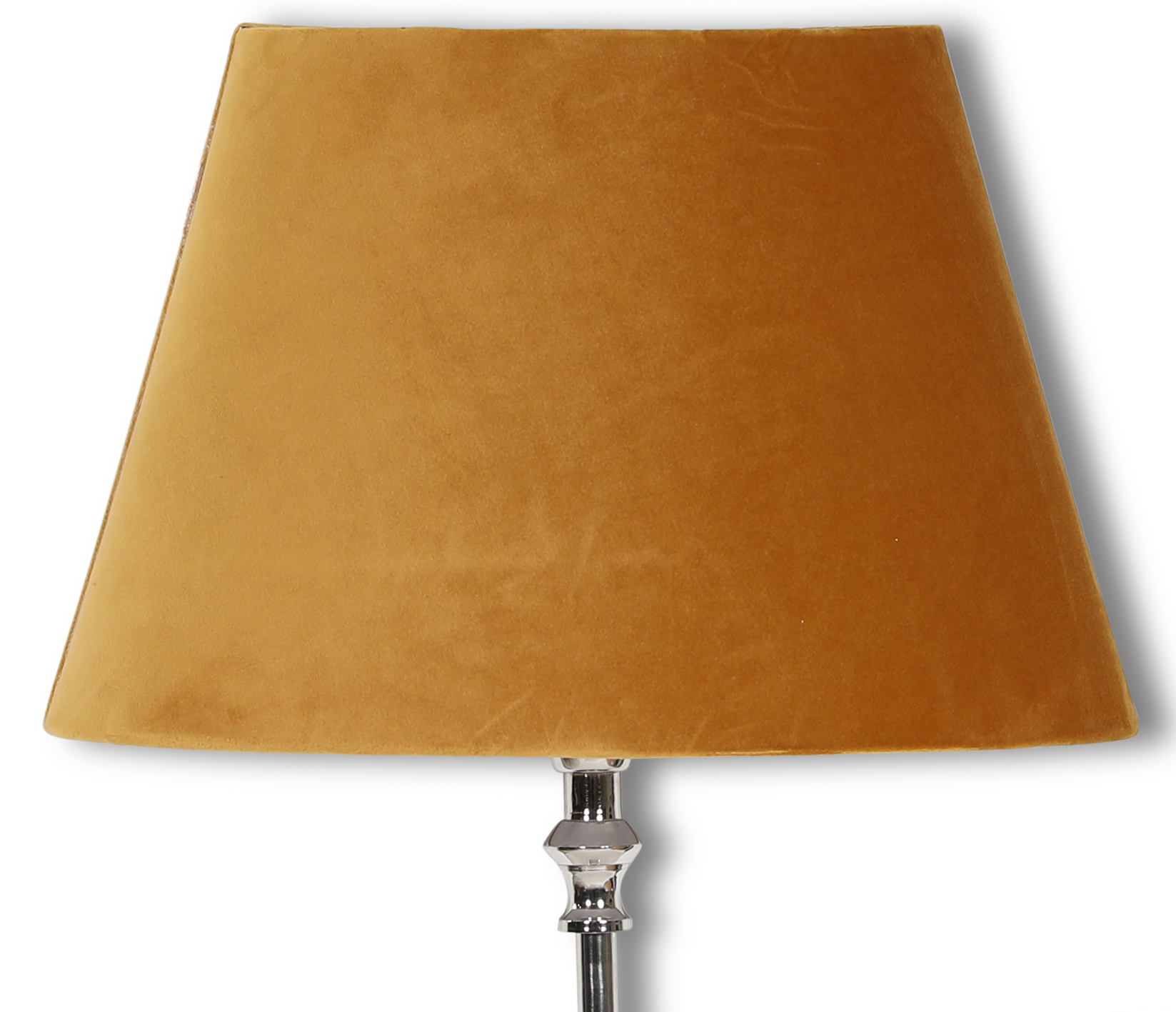 Velvet lampsk�rm 23 cm - Guld