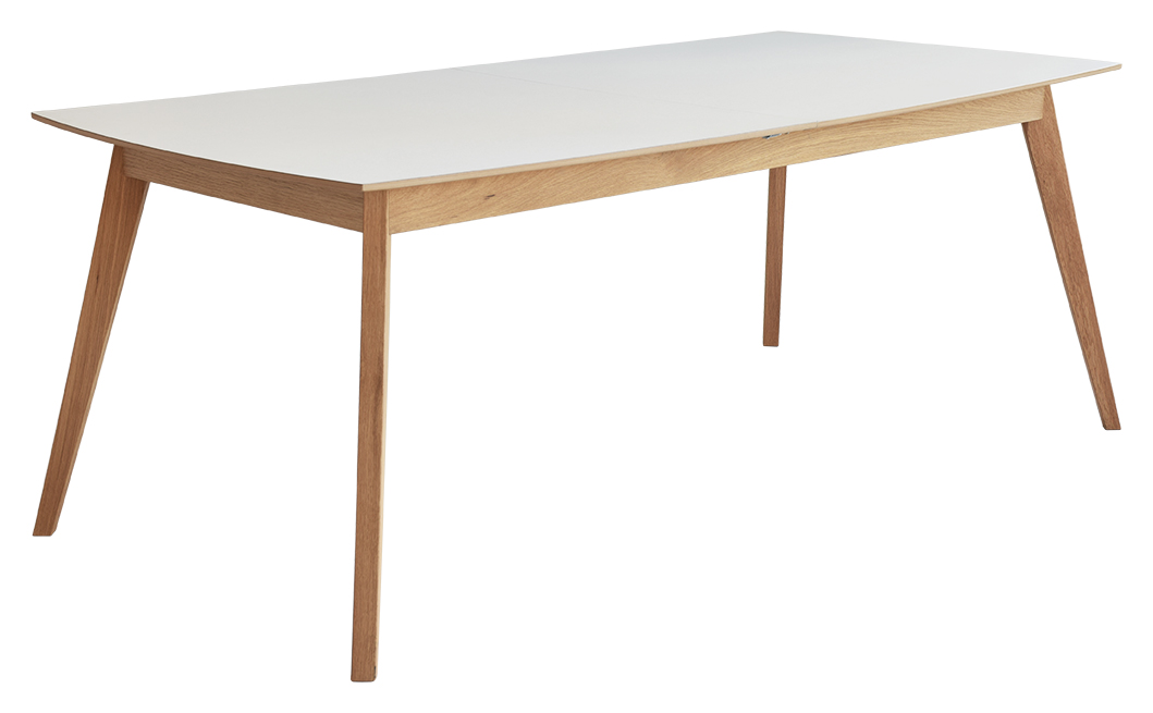 Millie förlängningsbart matbord 195-245 cm - ek / vit Millie förlängningsbart matbord 195-245 cm - ek / vit