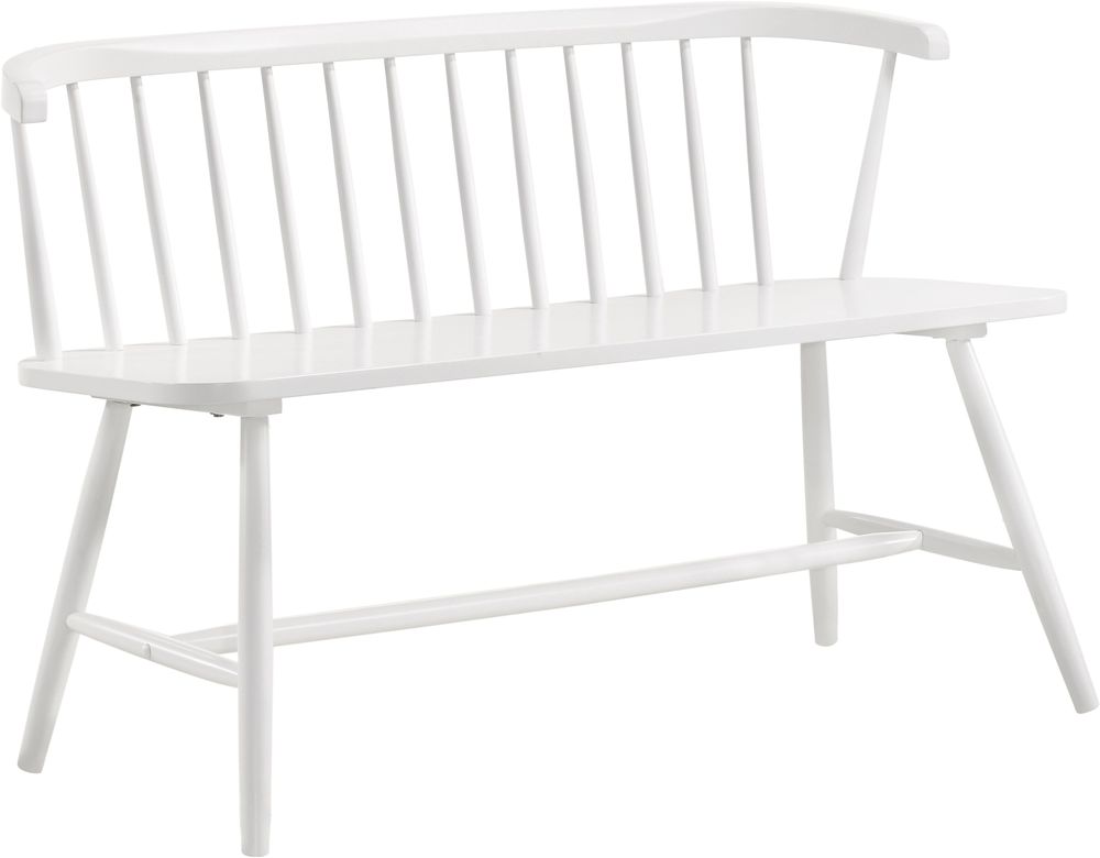 F�r� witte stokbank keukenbank + Meubelpoten