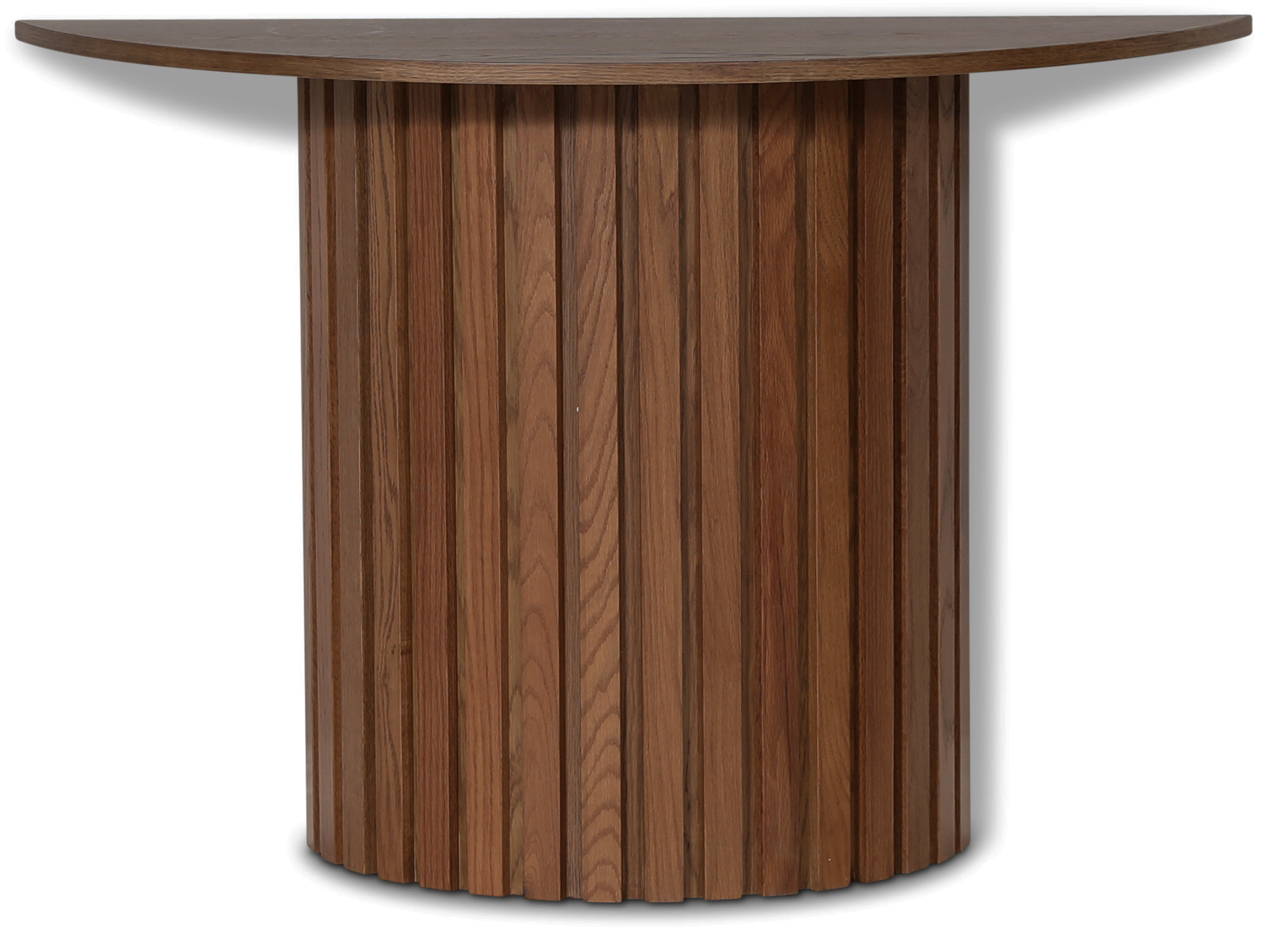 PiPi konsolbord halvm�ne - Valn�t