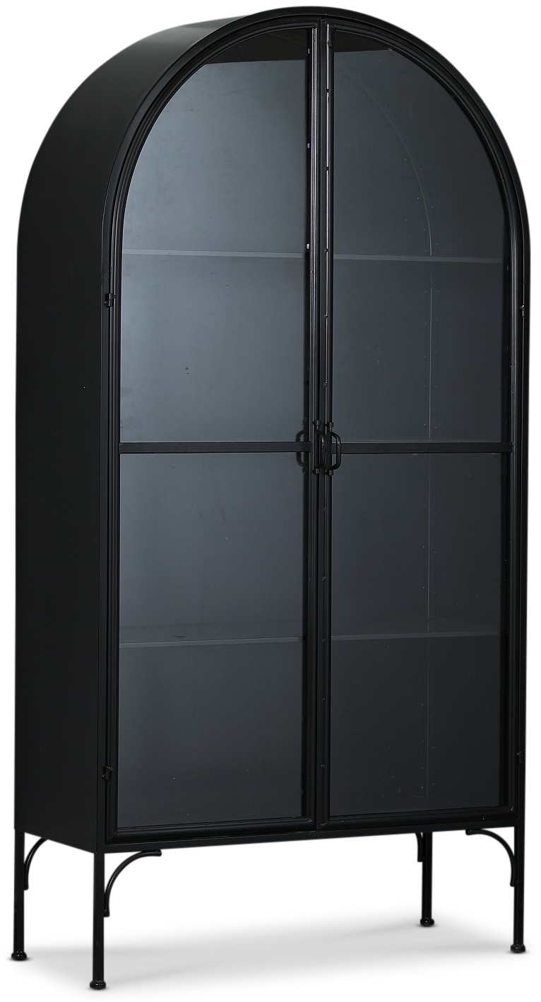 Industry vitrinsk�p i metall - Metall / Glas