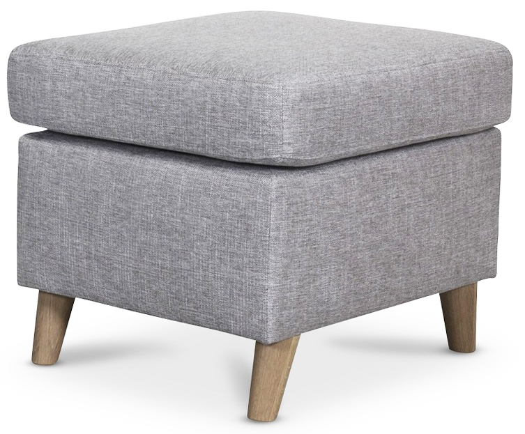 Weekend poef - Lichtgrijs