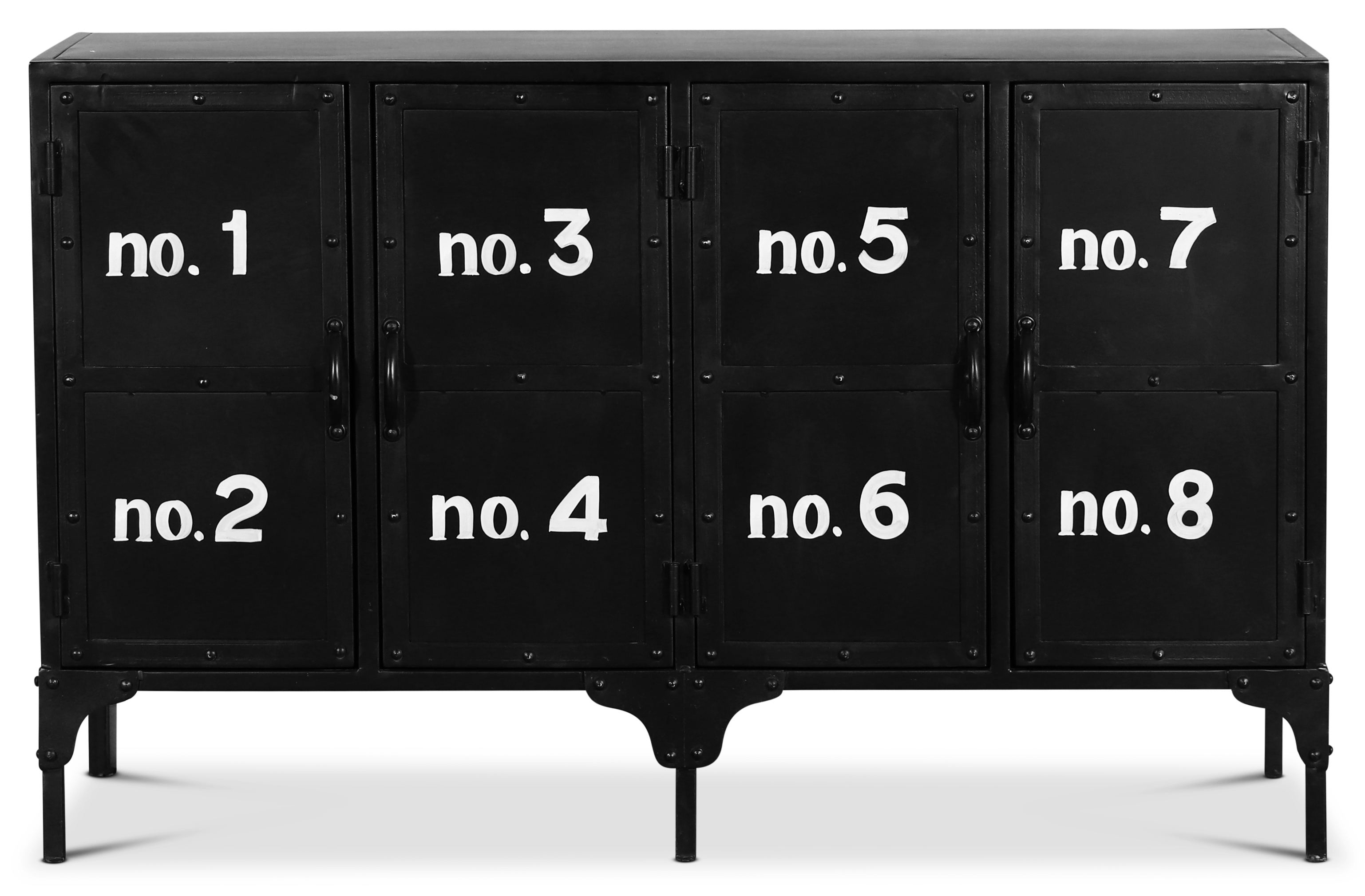 Wide sideboard i pl�t - Vintage