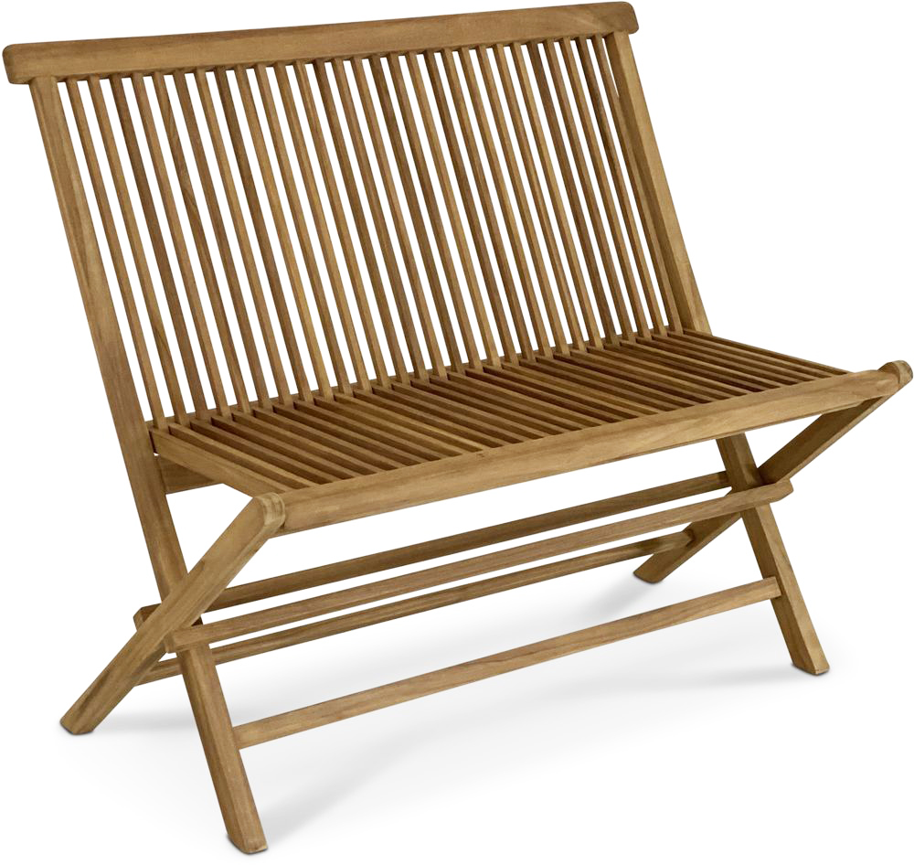Salt� opvouwbare teakhouten buitenbank - teakhouten bank voor buiten